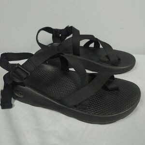 Chaco Z2 Sandals Men Size 10 M10 Black Strappy Adjustable Outdoor Hiking